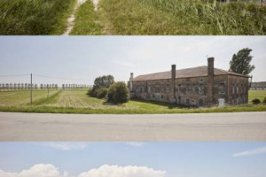 Un tetto dorato per il casale abbandonato, una scritta neon che s’illumina quando cade un fulmine, sculture-ritratto di cani e cavalli che vivono nel podere: le nuove opere by Alberto Garutti che accolgono i visitatori a Ca’ Corniani (Genagricola)