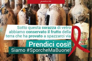 L&rsquo;alluvione che ha messo in ginocchio il beneventano non risparmia il mondo del vino. Dal fango la Cantina di Solopaca salva 80.000 bottiglie, protagoniste della campagna social #SporcheMaBuone, che verranno vendute cos&igrave; come sono