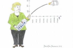 A &ldquo;SPIRITO DI VINO&rdquo; VINCE LA CRISI. ALL&rsquo;EDIZIONE 2012 DEL CONCORSO INTERNAZIONALE CHE CELEBRA LE PI&Ugrave; DIVERTENTI VIGNETTE SATIRICHE IN TEMA VINICOLO, LA PROTAGONISTA, PER LA GIURIA E PER I VIGNETTISTI, &Egrave; L&rsquo;ECONOMIA DECLINATA IN CHIAVE ENOICA