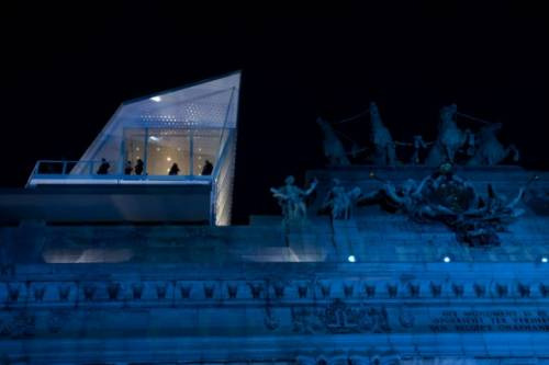 Una veduta del The Cube