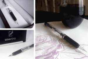 Con il vino si possono fare mille cose, anche scrivere, con la &ldquo;Wink Pen&rdquo;, una penna ricaricabile a vino, sostenibile, che arriver&agrave; sul mercato a luglio, da un&rsquo;idea della designer Usa Jess Chan e grazie al sostegno di 600 piccoli investitori