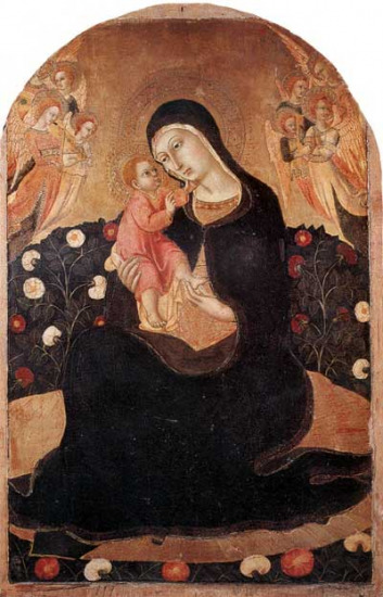 L’Adorazione di Gesù Bambino (Girolamo Di Benvenuto)