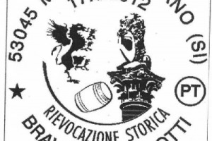 UN ANNULLO FILATELICO SPECIALE IN ONORE DEL BRAVIO DELLE BOTTI: IL 17 AGOSTO A MONTEPULCIANO TIMBRO SPECIALE ALLE POSTE PER UNA DELLE MANIFESTAZIONI PI&Ugrave; SUGGESTIVE E ANTICHE DI UNO DEI PI&Ugrave; CELEBRI TERRITORI DEL VINO ITALIANO