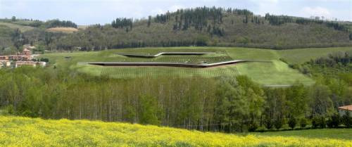 La cantina Antinori a Bargino nel cuore del Chianti Classico