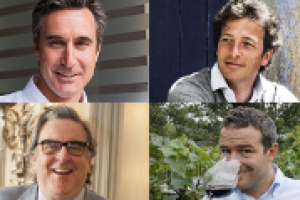 Uniti si vince: le riflessioni di Ettore Nicoletto (Santa Margherita) di Italia del Vino Consorzio, Alberto Tasca (Tasca d’Almerita) e Pio Boffa (Pio Cesare), dell’Istituto Grandi Marchi, e Marco Caprai di Iswa, le tre “nazionali” del vino italiano