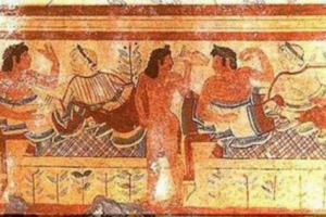 LA TENUTA &ldquo;LA BRACCESCA&rdquo; DI ANTINORI (I VIGNETI SONO TESTIMONIATI DAL II SECOLO A.C.) CELEBRA 20 ANNI: CON &ldquo;ARCH-ENO VISITE&rdquo; (DAL 3 MARZO) E CENA ETRUSCA CON L&rsquo;EXPO STRAORDINARIA, NEL MUSEO DI CORTONA, DI IMPORTANTI OPERE ETRUSCHE DEL LOUVRE