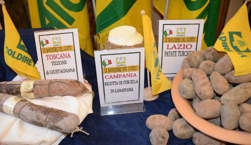 Toscana al top delle 4813 bandiere del gusto di Coldiretti