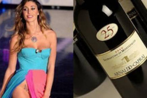 LA “FARFALLINA” PIÙ SENSUALE DELLO SHOW-BIZ INCONTRA IL GRANDE VINO: ARRIVANO I BRACCIALETTI CHE RICORDANO IL TATUAGGIO DELLA REGINA DELLE SHOW GIRL, BELEN RODRIGUEZ, PRODOTTO DALLA GRIFFE DEL SAGRANTINO DI MONTEFALCO CAPRAI. CON I COLORI DEL VINO