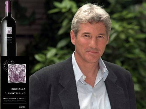 Arriva il Brunello di Montalcino Richard Gere