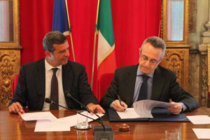 IL MINISTRO DELLE POLITICHE AGRICOLE CATANIA E IL PRESIDENTE ICE MONTI HANNO FIRMATO OGGI CONVENZIONE OPERATIVA PER LE POLITICHE PROMOZIONALI DELL’AGROALIMENTARE. L’OBIETTIVO? PIANIFICAZIONE E COORDINAZIONE ATTIVITÀ PROMOZIONALI ALL’ESTERO
