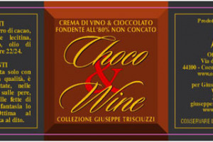 VINITALY 2006 - NASCE LA PRIMA CREMA SPALMABILE A BASE DI CIOCCOLATO FONDENTE E VINO ROSSO. SI CHIAMA CHOCO & WINE E NASCE DA UN'IDEA DI GIUSEPPE TRISCIUZZI