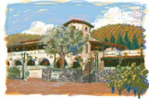 L'ITALOAMERICANO MONDAVI, UNO DEI PIU' FAMOSI PRODUTTORI DI VINO DEL MONDO, HA CONVINTO LA DISNEY A DEDICARE AI SEGRETI DEL BUON BERE UNA BUONA PARTE DELL'ULTIMO PARCO AD ANAHEIM IN CALIFORNIA