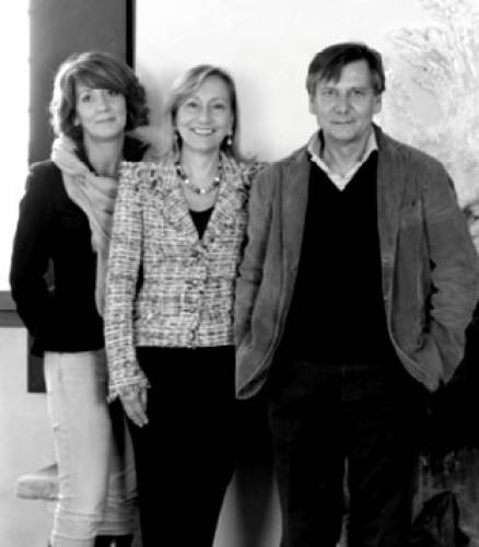 Gli Allegrini: Franco, Marilisa e Silvia