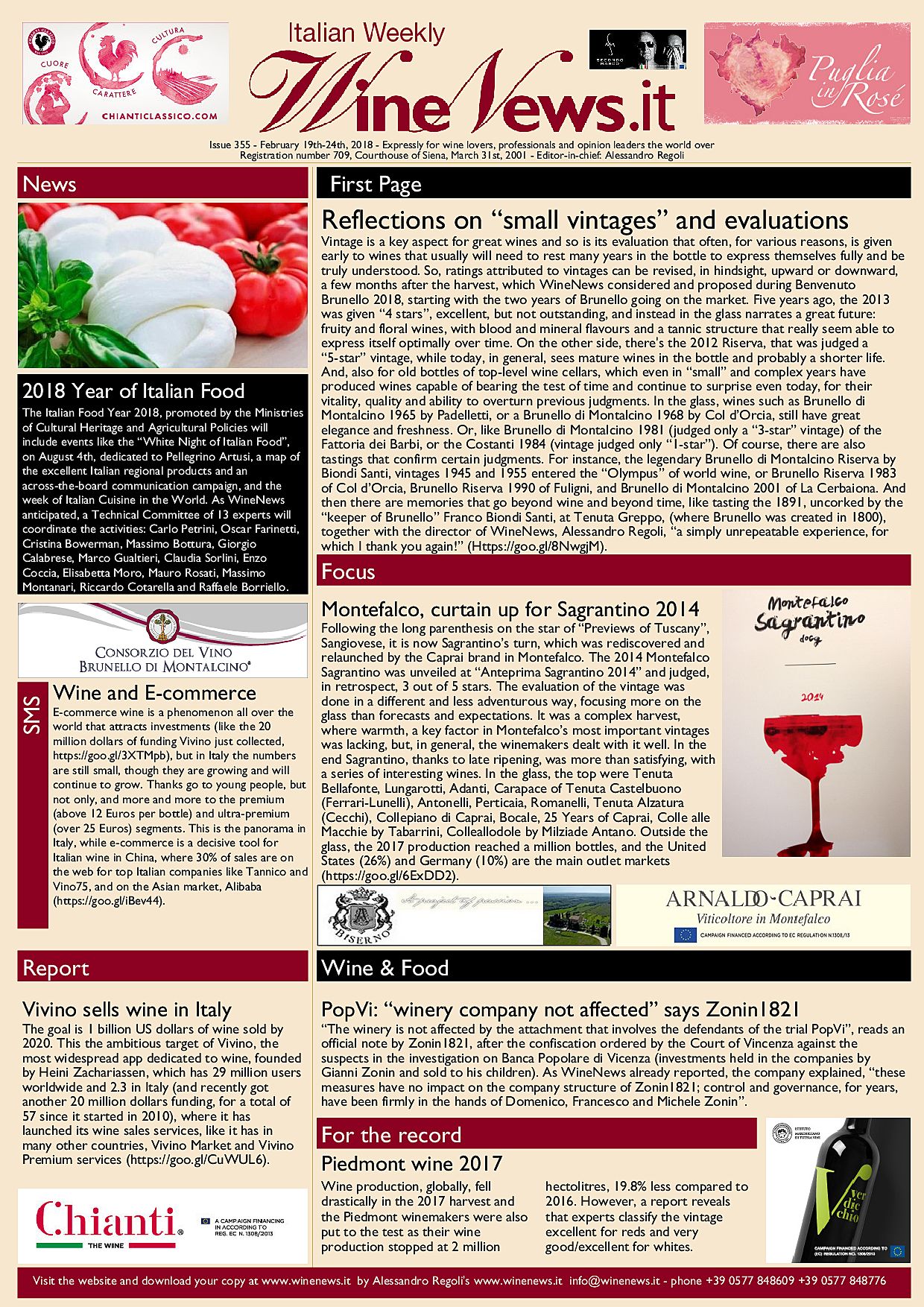 Italian Weekly WineNews