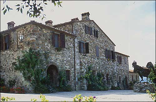 Entrata di Rocca delle Macie