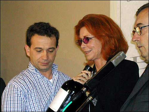 Marina Ripa di Meana, testimonial dell’Asta di Barolo