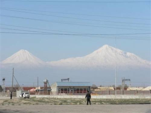 La cantina ai piedi del monte Ararat