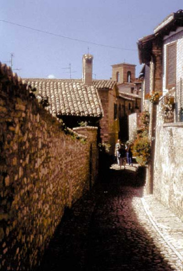 Uno scorcio di Montefalco