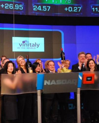 Ecco il Vinitaly al Nasdaq ...