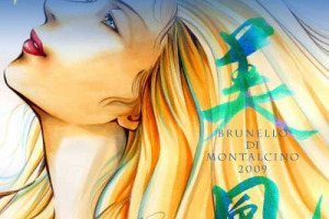 BRUNELLO 2009, &ldquo;GOCCE DI DIO&rdquo; PER L&rsquo;ULTIMA VENDEMMIA, GIUDICATA A 4 STELLE. A CELEBRARLA LA TRADIZIONALE &ldquo;PIASTRELLA&rdquo;, FIRMATA QUEST&rsquo;ANNO DAI FRATELLI TADASHI AGI E DA OKIMOTO SHU, TRA I PI&Ugrave; GRANDI CREATORI DI FUMETTI GIAPPONESI