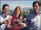 Santi, Francesca e Alessio Planeta