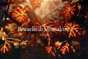 BRUNELLO DI MONTALCINO: LA VENDEMMIA 2001 HA UN &#8220;RATING&#8221; DI QUATTRO STELLE. MIUCCIA PRADA DISEGNA LA FORMELLA RICORDO INTITOLANDOLO ALLA VIGNA E AL LAVORO DELL'UOMO