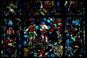 &Ccedil;A VA SANS DIRE: LA CATTEDRALE DI REIMS, CAPOLAVORO GOTICO CHE HA VISTO L&rsquo;INCORONAZIONE DEI RE DI FRANCIA FINO AL 1825, COMPIE 800 ANNI. COSA FANNO I FRANCESI? I VIGNERONS DELLA CHAMPAGNE RESTAURERANNO LO STATUARIO DEL ROSONE DELLA FACCIATA CENTRALE