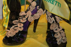 L&rsquo;ULTIMA &ldquo;TROVATA&rdquo; - IL VINO VA IN PASSERELLA: ECCO SCARPE CON TAPPI SUGHERO!