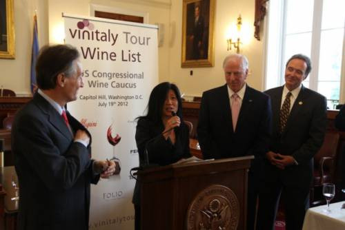 Il vino italiano al Congressual Wine Caucus con Vinitaly