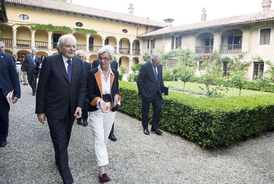 Mattarella a Poderi Luigi Einaudi