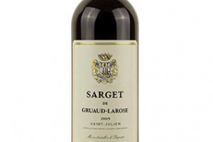 Château Gruaud Larose Aoc Saint-Julien Sarget de Gruaud Larose