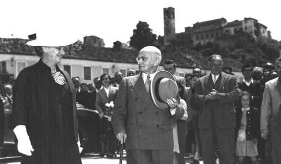 Il Presidente della Repubblica e vignaiolo Luigi Einaudi