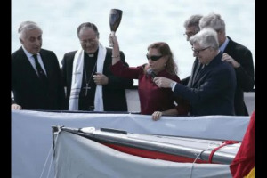 Il varo di Luna Rossa in Spagna con ... Bellavista: