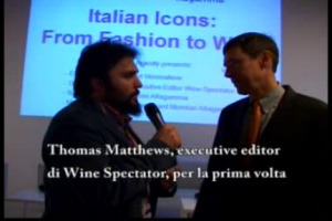 &ldquo;&Egrave; la prima volta che abbiamo un partner fuori dagli Stati Uniti, ed &egrave; Vinitaly, ha la professionalit&agrave;, lo spirito d&rsquo;iniziativa ed il desiderio giusto per valorizzare il vino italiano&rdquo;. Parola di Thomas Matthews, executive editor di Wine Spectator