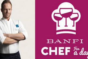 Grandi chef ed amanti della buona cucina si incontrano grazie &ldquo;Chef for a day&rdquo;, il concorso promosso da Banfi, azienda leader del Brunello di Montalcino, insieme al cuoco Simone Rugiati, con la partnership tecnica di Stosa cucine