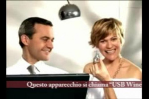 Un rubinetto usb da collegare al computer per poter spillare dalla rete, con pochi click del mouse, un bel calice del vostro vino preferito? Ora &egrave; realt&agrave;! O meglio, una finzione, ma molto, molto verosimile ...