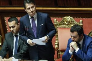 Nel suo debutto, a Palazzo Madama, il neo-Premier Giuseppe Conte apre alla Russia