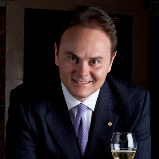 Matteo Lunelli, at the helm  griffe del Trentodoc Ferrari