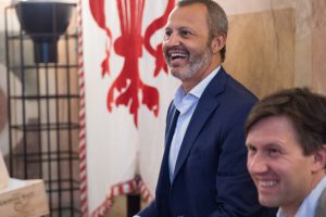 Il bere responsabile secondo “Ruffino Cares”: l’ad Sandro Sartor ed il pr Francesco Sorelli Il bere responsabile secondo “Ruffino Cares”: l’ad Sandro Sartor ed il pr Francesco Sorelli