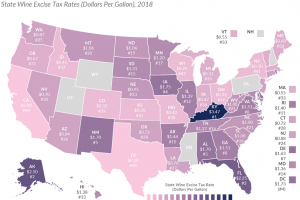 Non solo dazi: in Usa le tasse sul vino cambiano da Stato a Stato, in Kentucky le pi&ugrave; alte