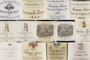 14 etichette ultracentenarie, da Bordeaux, Borgogna e non solo per una cena ... &ldquo;pre fillossera&rdquo;