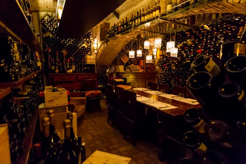 Bottega del Vino, cantina