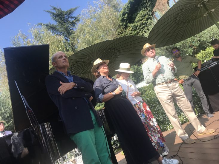 La festa per i 25 anni di Albereta