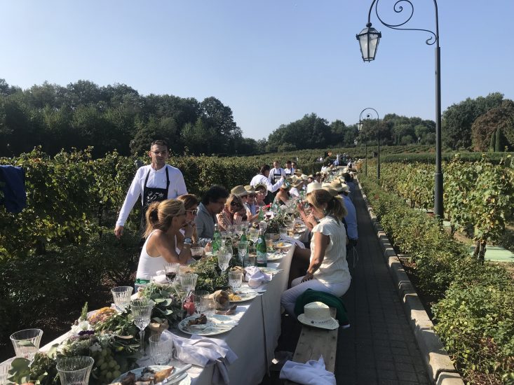 La festa per in 25 anni di Albereta