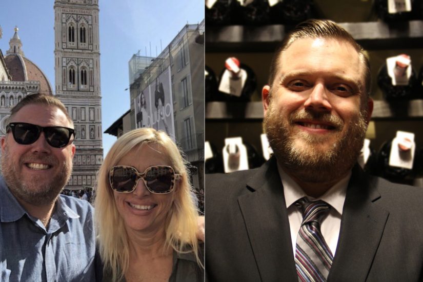 Jeff Porter, protagonista di Sip Trip, con Marina Nedic di Ieem