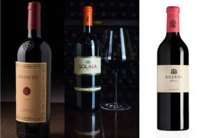 Masseto 2015, Solaia 2015 and Biserno 2015, the “Wine Advocate” set of Super Tuscans