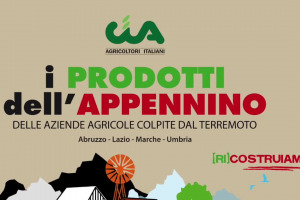 I prodotti delle terre terremotate su Amazon: ecco il progetto Cia “I Prodotti dell’Appennino”