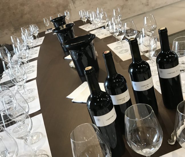 Le blending session per creare il vino ad hoc per ogni cliente