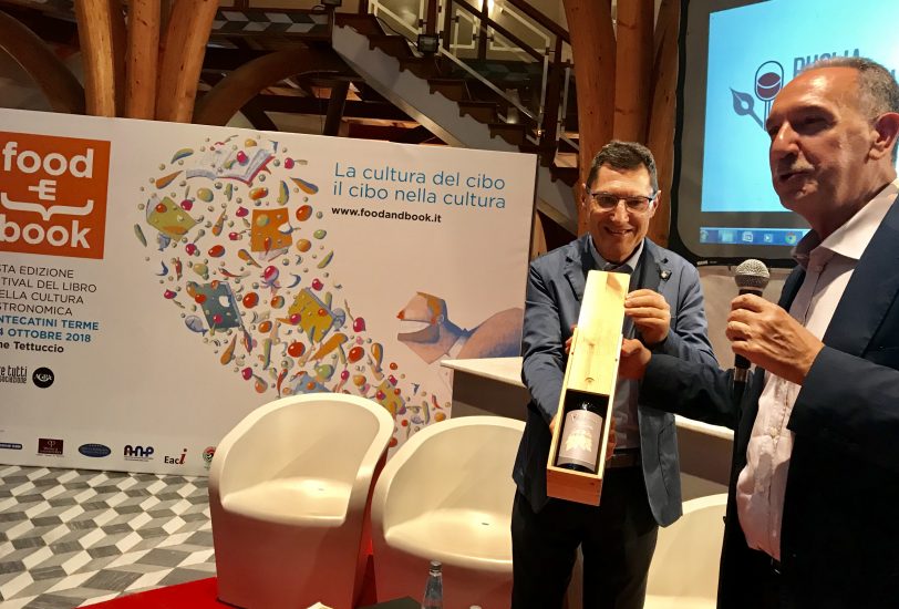 Bruno Gambacorta con Carlo Ottaviano, uno dei fondatori di Food & Book