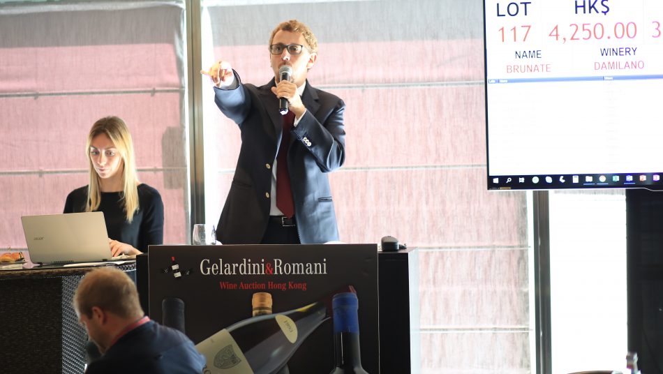 Cresce in Asia l’interesse per i vini italiani nelle aste, lo racconta Gelardini & Romani